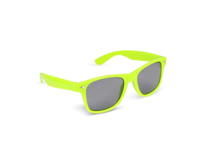 Lunettes soleil RPC UV400 à personnaliser Justin Vert clair